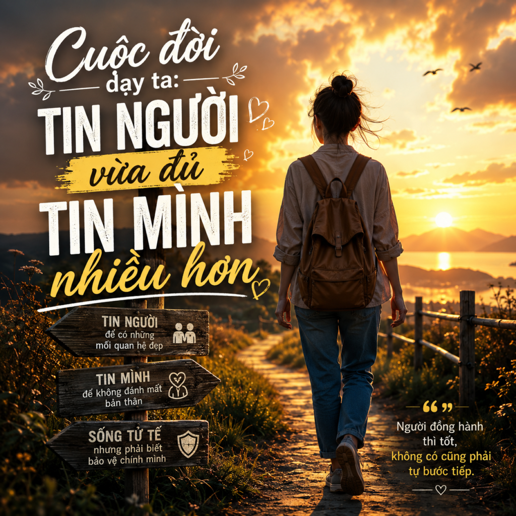tin nguoi vua du, tin minh nhieu hon